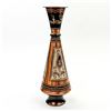 Image 1 : HAND CRAFTED COPPER TOOLED VASE - ENGRAVED