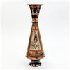 Image 3 : HAND CRAFTED COPPER TOOLED VASE - ENGRAVED