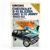Image 1 : CHILTON’S REPAIR GUIDE CHEVY BLAZER GMC JIMMY