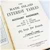Image 4 : VINTAGE INTEREST TABLES ACCOUNT AVERAGER BOOK