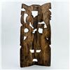 Image 3 : HAND CARVED WOOD MASK - MAYAN WALL DECOR