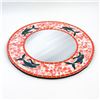 Image 2 : HAND CRAFTED CUT GLASS MOSAIC DOLPHIN MIRROR