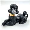 Image 1 : MID-CENTURY CERAMIC POODLE DOG FIGURINE STATUE