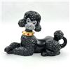 Image 2 : MID-CENTURY CERAMIC POODLE DOG FIGURINE STATUE