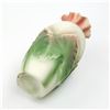 Image 4 : HAND MADE CERAMIC ART POTTERY BUD VASE - LEAVES