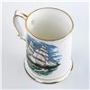 Image 6 : ST. GEORGE FINE BONE CHINA MUG - CLIPPER SHIP 1851