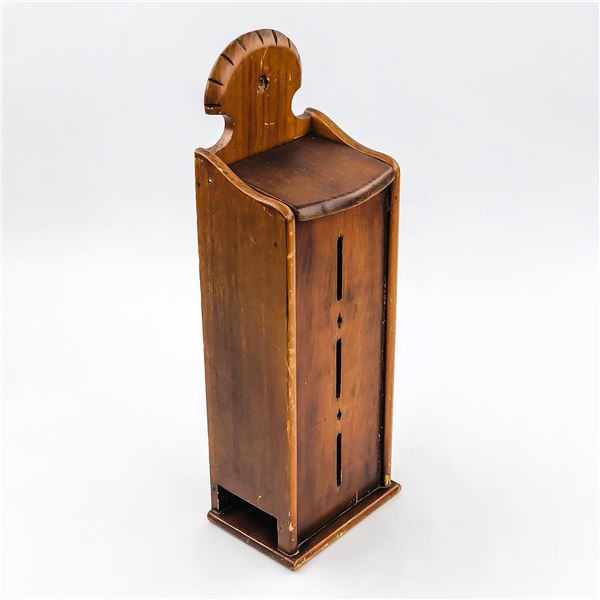 VINTAGE STORE CIGARETTE PACK DISPENSER - WOODEN