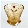 Image 2 : JEANNETTE FLORAGOLD CARNIVAL TYPE GLASS CREAMER