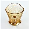 Image 4 : JEANNETTE FLORAGOLD CARNIVAL TYPE GLASS CREAMER