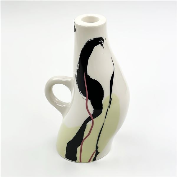 OUI RACHEL JOANIS CANDLE STICK - GLAZED STONEWARE