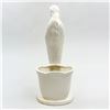 Image 4 : VINTAGE MADONNA IN PRAYER - CERAMIC PLANTER