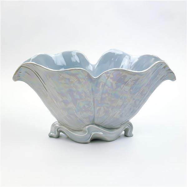 HAND CRAFTED LUSTRE WARE STYLE CERAMIC PLANTER