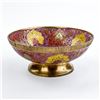 Image 2 : LARGE VINTAGE CLOISONNE ENAMELED BRASS BOWL