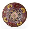 Image 3 : LARGE VINTAGE CLOISONNE ENAMELED BRASS BOWL