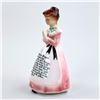 Image 3 : ENESCO PINK KITCHEN PRAYER LADY STRING HOLDER
