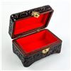 Image 2 : HAND CARVED LAQUER TYPE WOODEN JEWELRY BOX