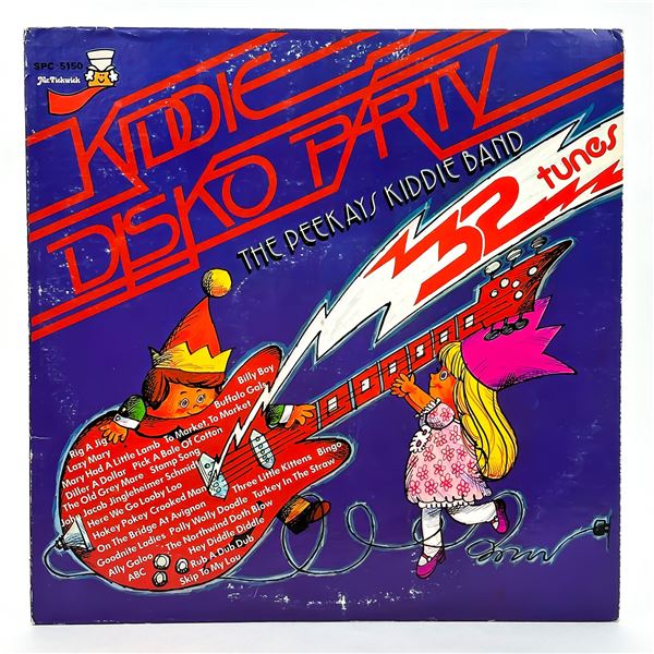 THE PEEKAYS KIDDIE BAND - KIDDIE DISKO PARTS - VINYL