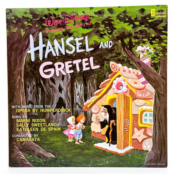 WALT DISNEY'S THE STORY OF HANSEL AND GRETEL - LP