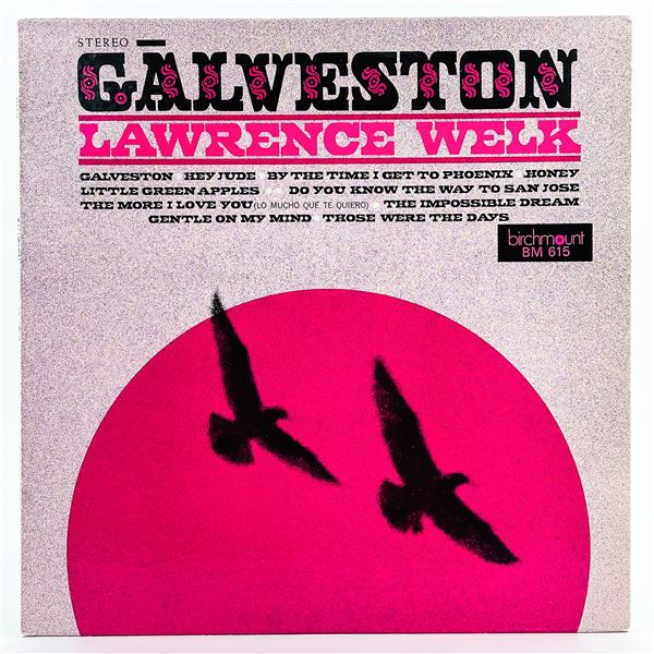 LAWRENCE WELK - GALVESTON - VINYL RECORD ALBUM