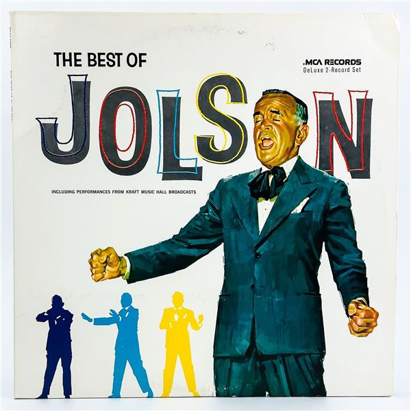 AL JOLSON - THE BEST OF AL JOLSON - 2X VINYL ALBUM