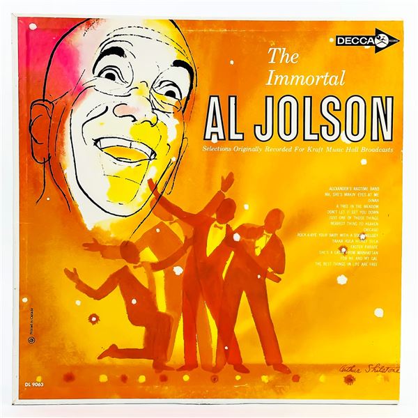 AL JOLSON - THE IMMORTAL AL JOLSON - VINYL LP