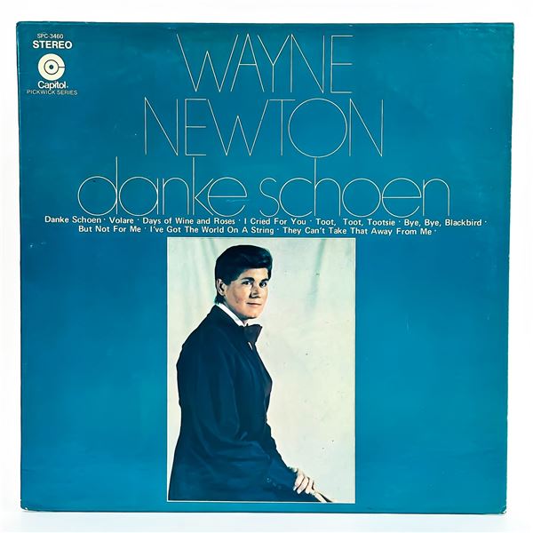 WAYNE NEWTON - DANKE SCHOEN - VINYL LP RECORD