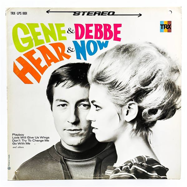 GENE & DEBBIE - HEAR & NOW - VINYL RECORD ALBUM