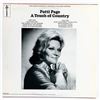 Image 2 : PATTI PAGE - A TOUCH OF COUNTRY - VINYL LP RECORD