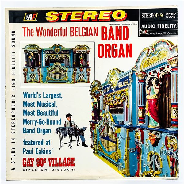 THE WONDERFUL BELGIAN BAND ORGAN - PAUL EAKIN’S