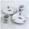 Image 1 : PORSGRUND NORWAY SANTA ELVES COFFEE MUG PLATES