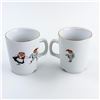 Image 4 : PORSGRUND NORWAY SANTA ELVES COFFEE MUG PLATES