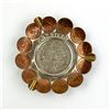 Image 2 : AZTEC CALENDAR COIN ASHTRAY - MAZATLAN MEXICO
