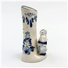 Image 5 : BLUE DELFT DUTCH BOY GIRL KISSING HEART BUD VASE