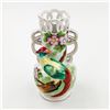 Image 2 : VINTAGE OCCUPIED JAPAN TROPICAL BIRD VERTEX VASE