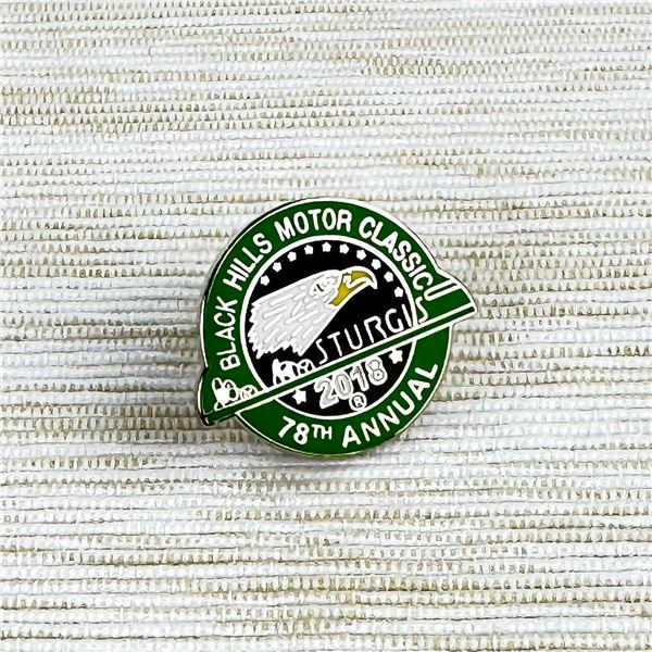 78TH STURGIS BIKER RALLY OFFICIAL LOGO PIN - NEW