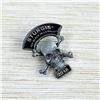 Image 1 : STURGIS 78TH BIKER SKULL & CROSSBONES PIN - NEW