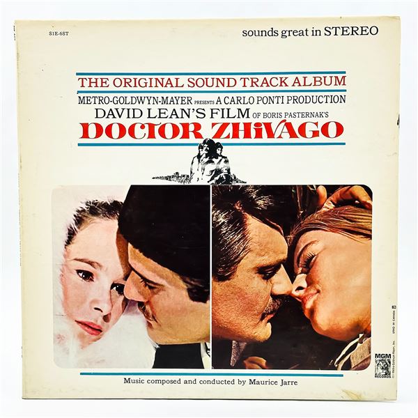 DOCTOR ZHIVAGO - THE ORIGINAL SOUND TRACK ALBUM