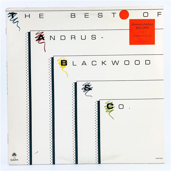 THE BEST OF ANDRUS - BLACKWOOD CO. - VINYL LP