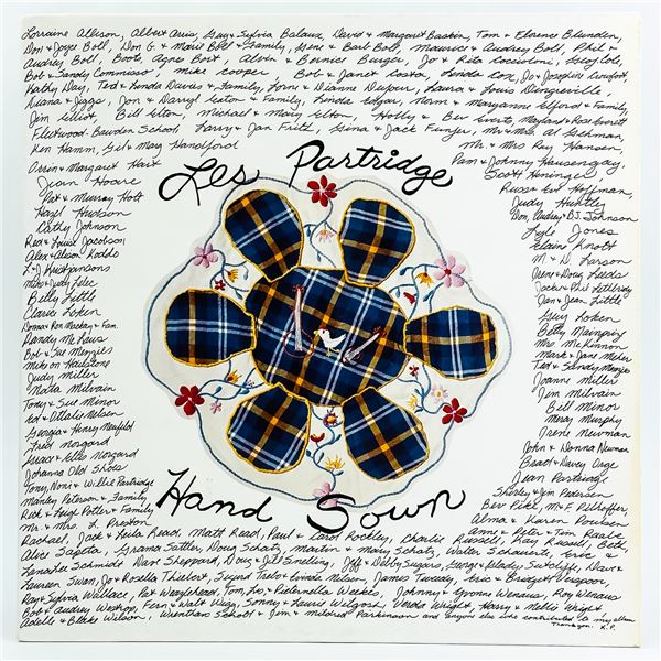 LES PARTRIDGE - HAND SOWN - VINYL LP RECORD ALBUM