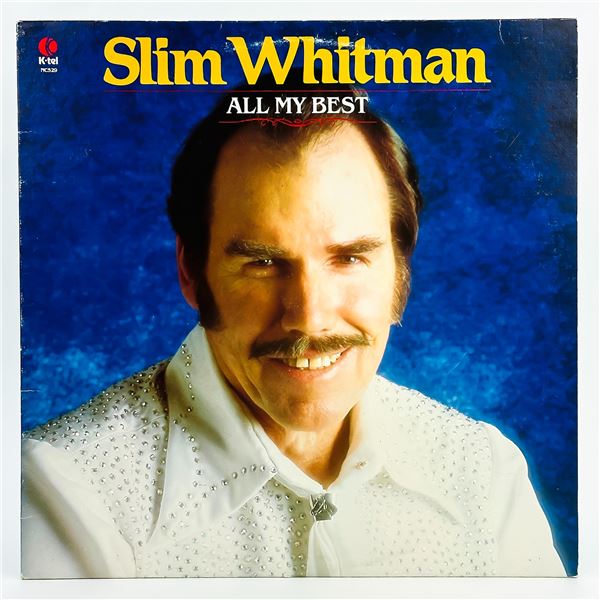 SLIM WHITMAN - ALL MY BEST - VINYL RECORD ALBUM