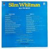 Image 2 : SLIM WHITMAN - ALL MY BEST - VINYL RECORD ALBUM