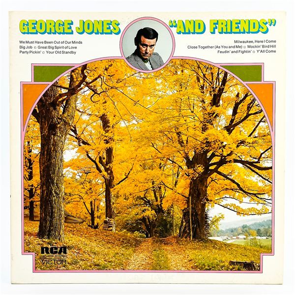 GEORGE JONES - GEORGE JONES “AND FRIENDS” - VINYL