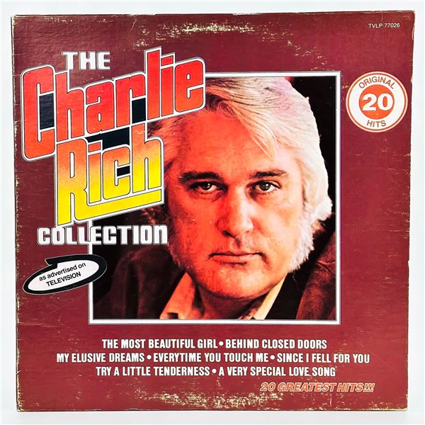 CHARLIE RICH - THE RICH COLLECTION - VINYL LP RECORD