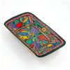 Image 2 : HAND CARVED & PAINTED FOLK ART WOODEN BOWL