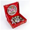Image 1 : VINTAGE MINIATURE ORIENTAL FLORAL & GOLD TEA SET