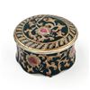 Image 1 : LIDDED ORIENTAL ACCENT INC PORCELAIN DRESSER BOX