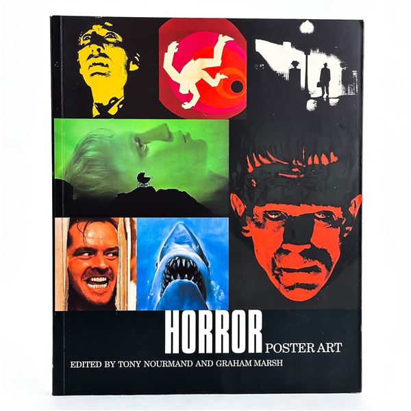 HORROR POSTER ART BOOK - VINTAGE MOVIE POSTERS