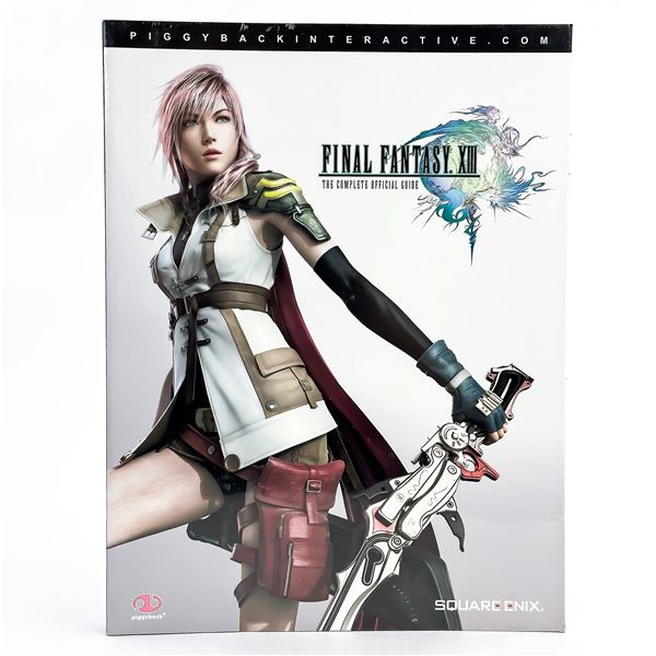 FINAL FANTASY XIII - COMPLETE OFFICIAL GUIDE - NEW