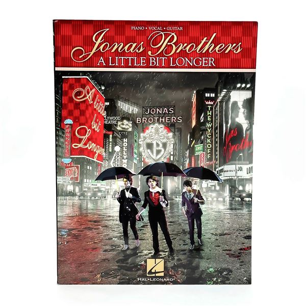 JONAS BROTHERS LITTLE LONGER - PIANO VOCAL GUITER