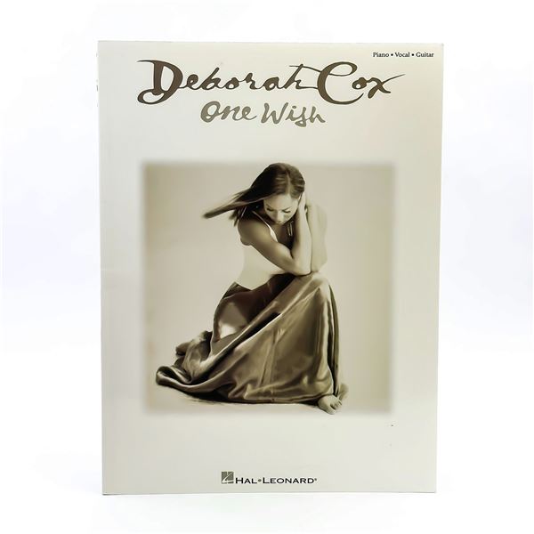 DEBORAH COX ONE WISH - PIANO VOCAL GUITAR BOOK